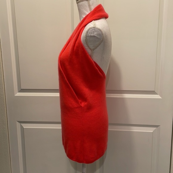 Cache Luxe 100% Cashmere Halter Tunic Sweater - Picture 4 of 8